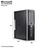 (Renewed) HP 8300 Elite Small Form Factor Desktop Computer, Intel Core i5-3470 3.2GHz Quad-Core, 8GB RAM, 500GB SATA, Windows 10 Pro 64-Bit, USB 3.0, Display Port #3