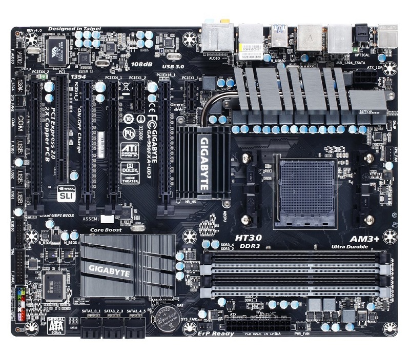 AM3+ socket motherboard