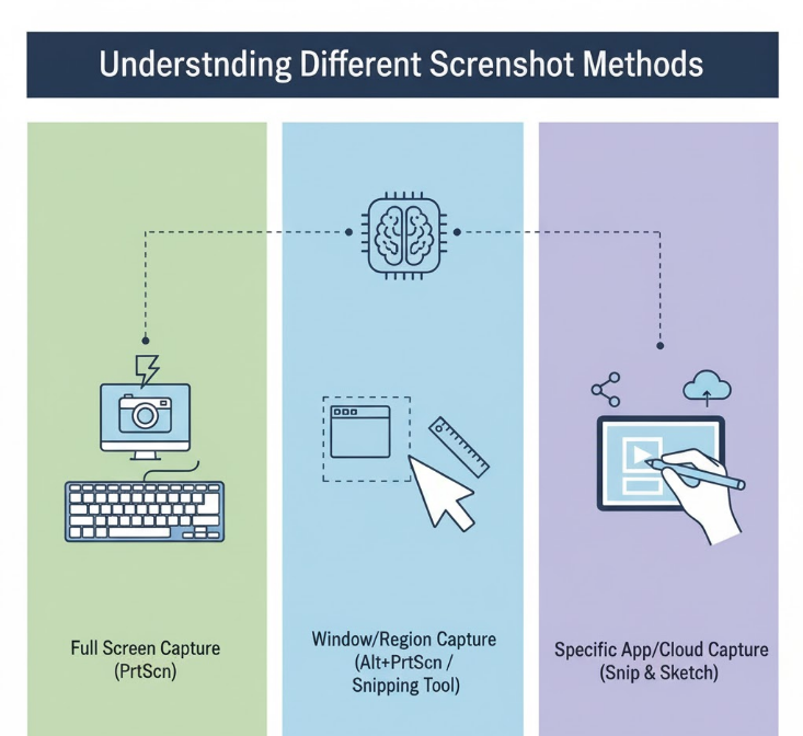 Understanding Different Screenshot Methods. PcBuildAdvisor.com Understanding Different Screenshot Methods.