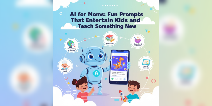 AI for Moms: Fun Prompts That Entertain Kids and Teach Something New.