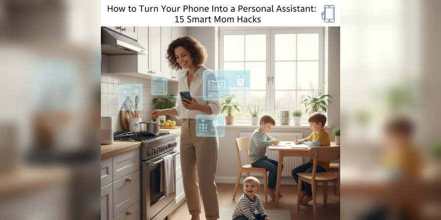 How to Turn Your Phone Into a Personal Assistant: 15 Smart Mom Hacks.