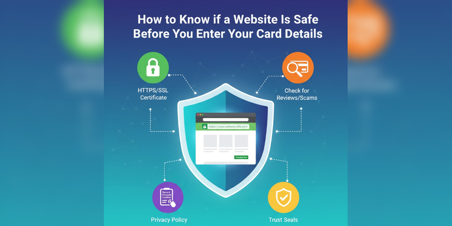 How to Know if a Website Is Safe Before You Enter Your Card Details.