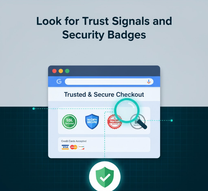 Look for Trust Signals and Security Badges. PcBuildAdvisor.com Look for Trust Signals and Security Badges.