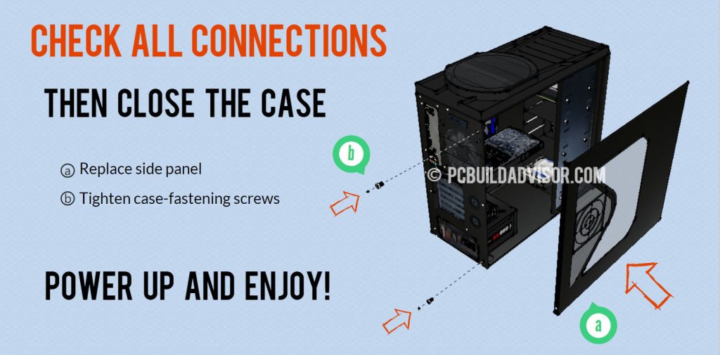 close computer case