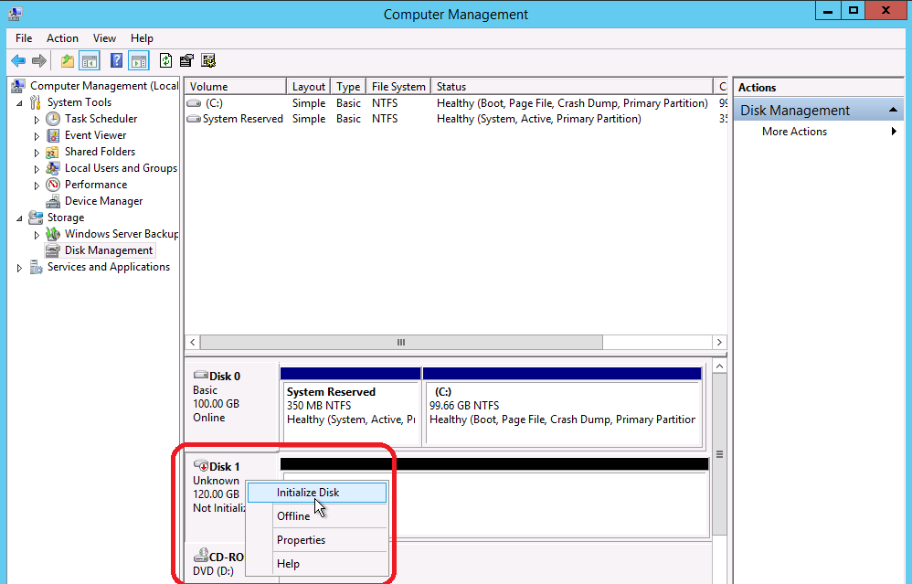 initialize-disk