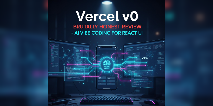 Vercel v0 - Brutally Honest Review.