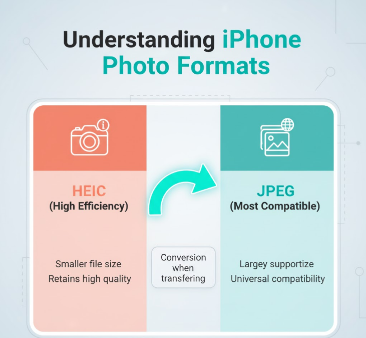 Understanding iPhone Photo Formats. PcBuildAdvisor.com Understanding iPhone Photo Formats.