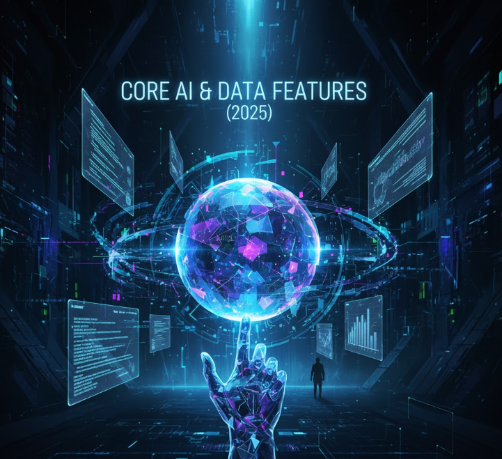 Core AI & Data Features.