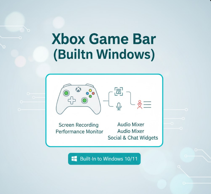Xbox Game Bar. PcBuildAdvisor.com Xbox Game Bar.