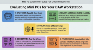 Music Production Mini PC: Selection Criteria