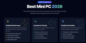 Best Mini PC in 2026: Primary Criteria