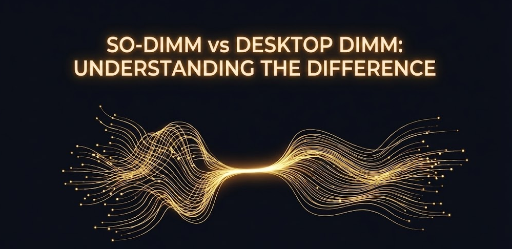 SO-DIMM vs Desktop DIMM: Understanding the Difference.