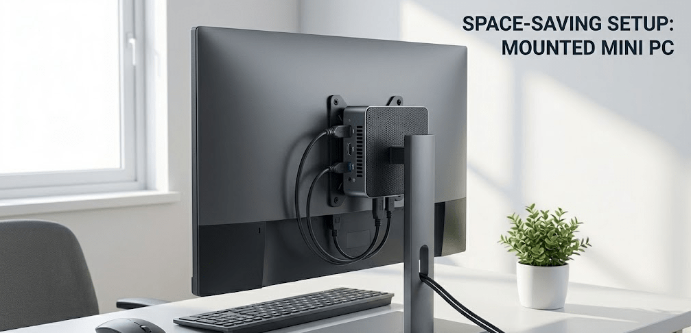 Why Mount a Mini PC to a Monitor.
