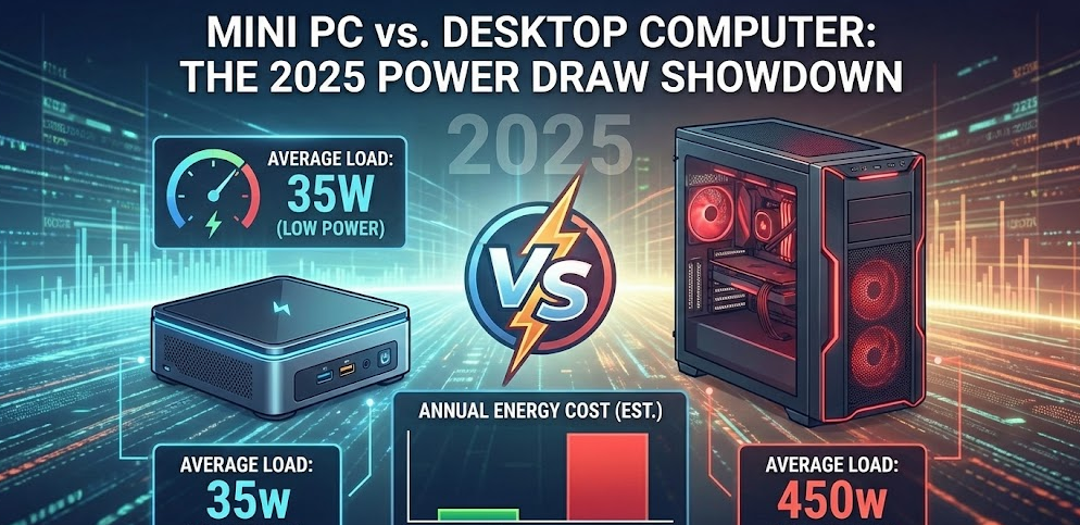 Mini PC vs. Desktop Computer.