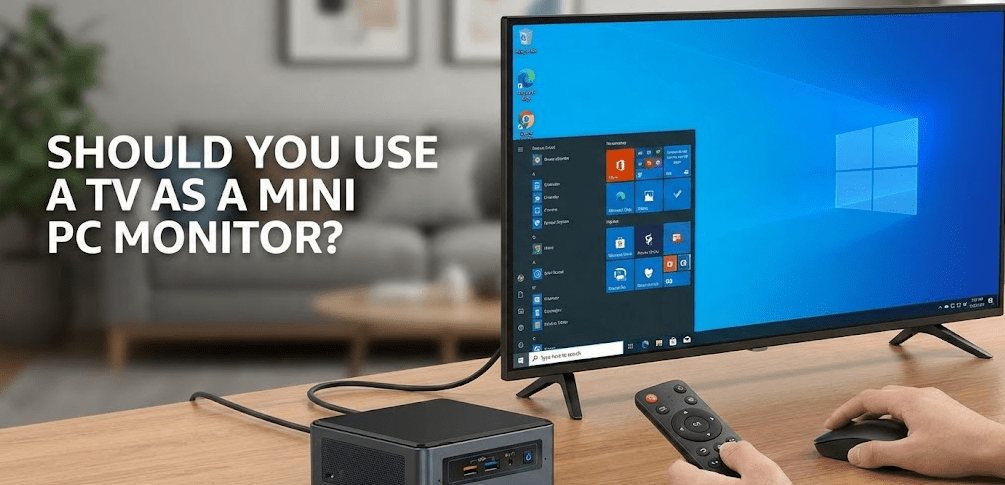 Should You Use a TV as a Mini PC Monitor.
