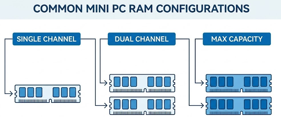 Common Mini PC RAM Configurations.