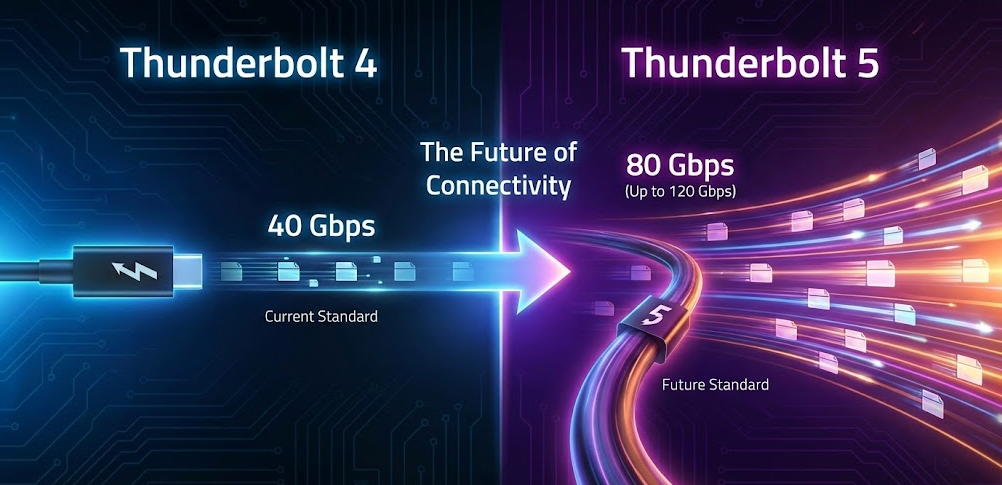 Thunderbolt 4 vs Thunderbolt 5: What's Coming.