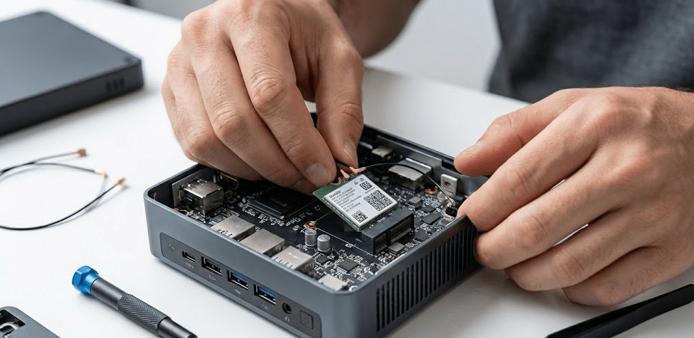 Adding or Upgrading Wi-Fi in a Mini PC.