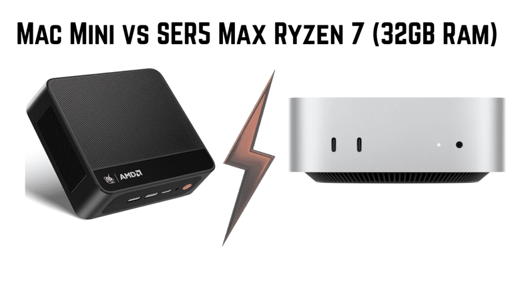 Mac Mini vs Beelink SER5 Max Ryzen 7