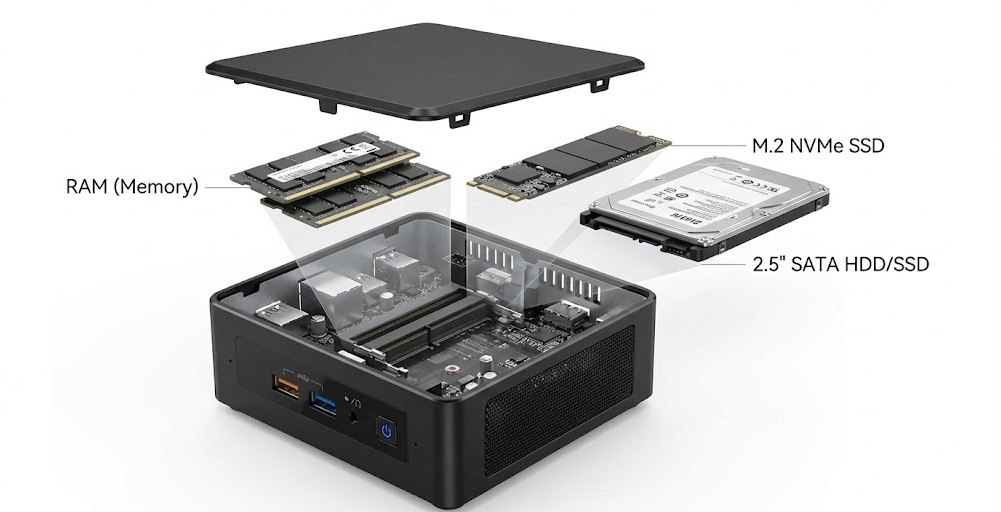 What You CAN Upgrade in Standard Mini PCs.