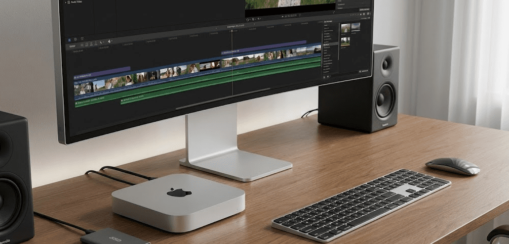 Mac Mini M4: The Refined Video Editing Machine.