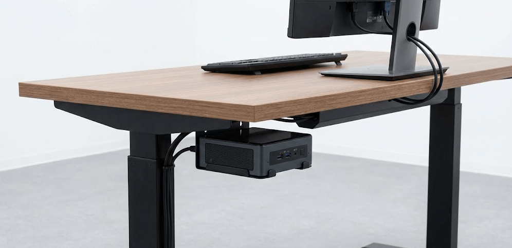 Why Mount a Mini PC Under Your Desk.