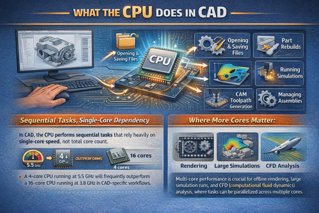 What the CPU Does in CAD.