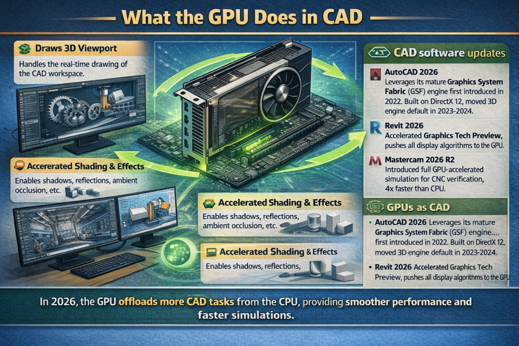 What the GPU Does in CAD.