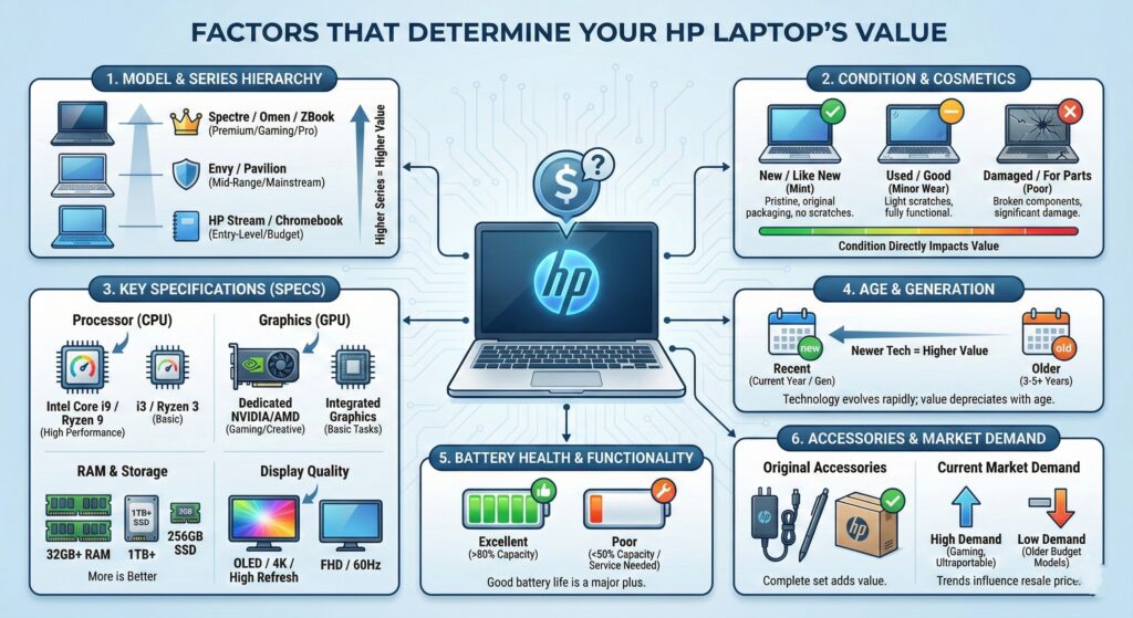 Factors That Determine Your HP Laptop's Value.
