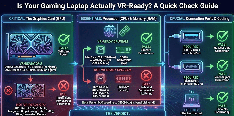 Is Your Gaming Laptop Actually VR-Ready.