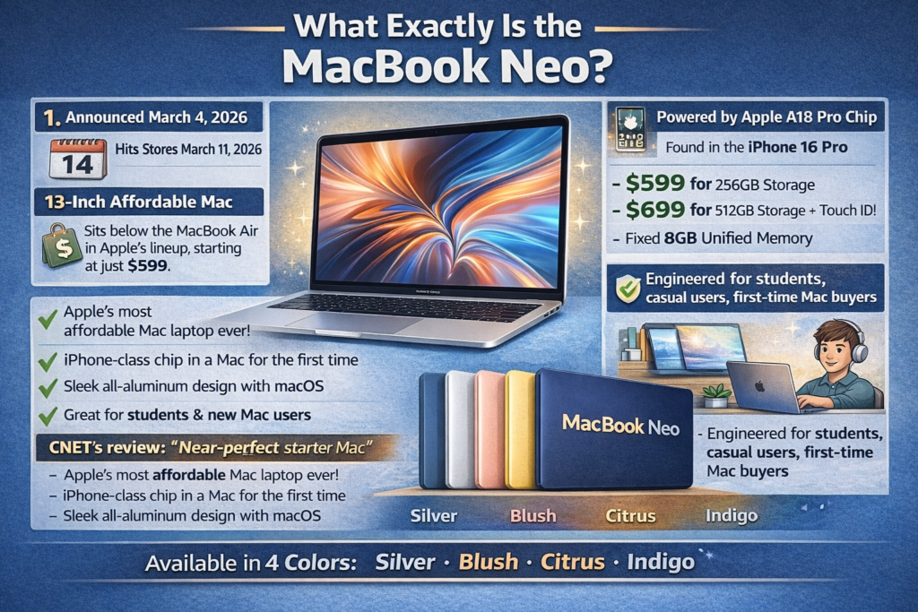 What Exactly Is the MacBook Neo.