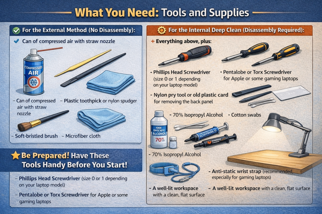 What You Need: Tools and Supplies.
