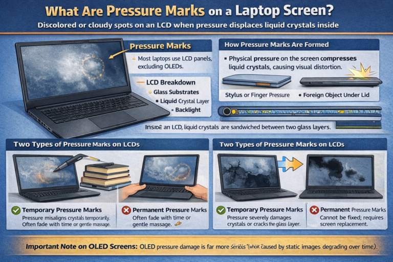 How to Remove Pressure Marks From a Laptop Screen: What Actually Works ...