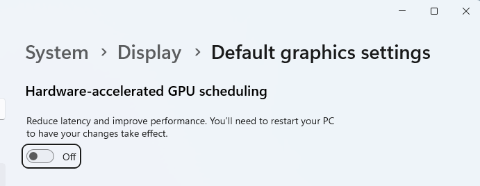 What Is Hardware Accelerated GPU Scheduling.