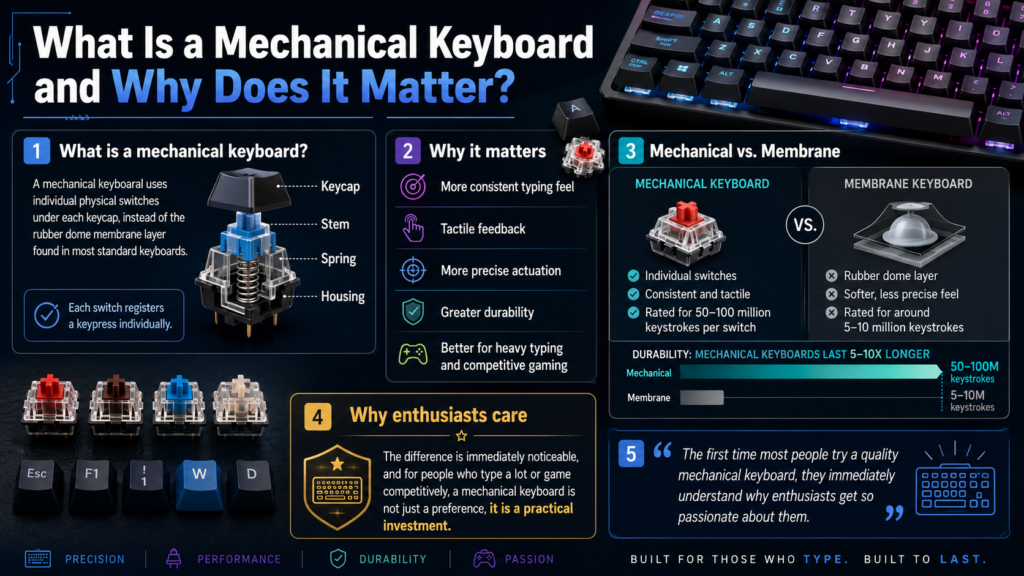 What Is a Mechanical Keyboard and Why Does It Matter.