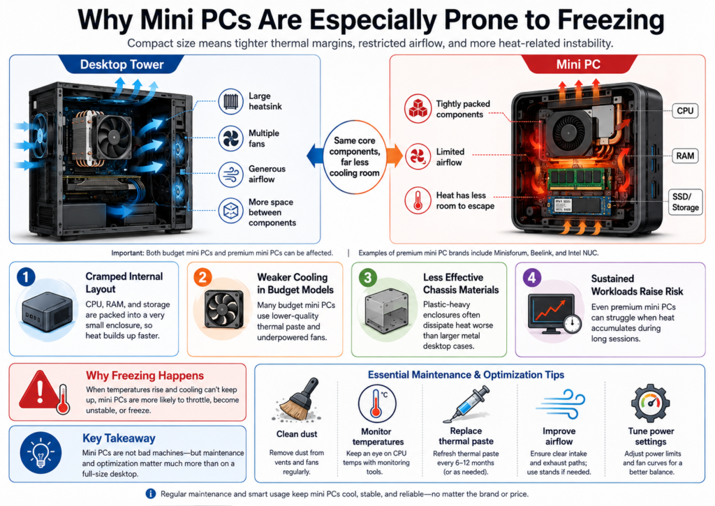 Why Mini PCs Are Especially Prone to Freezing.