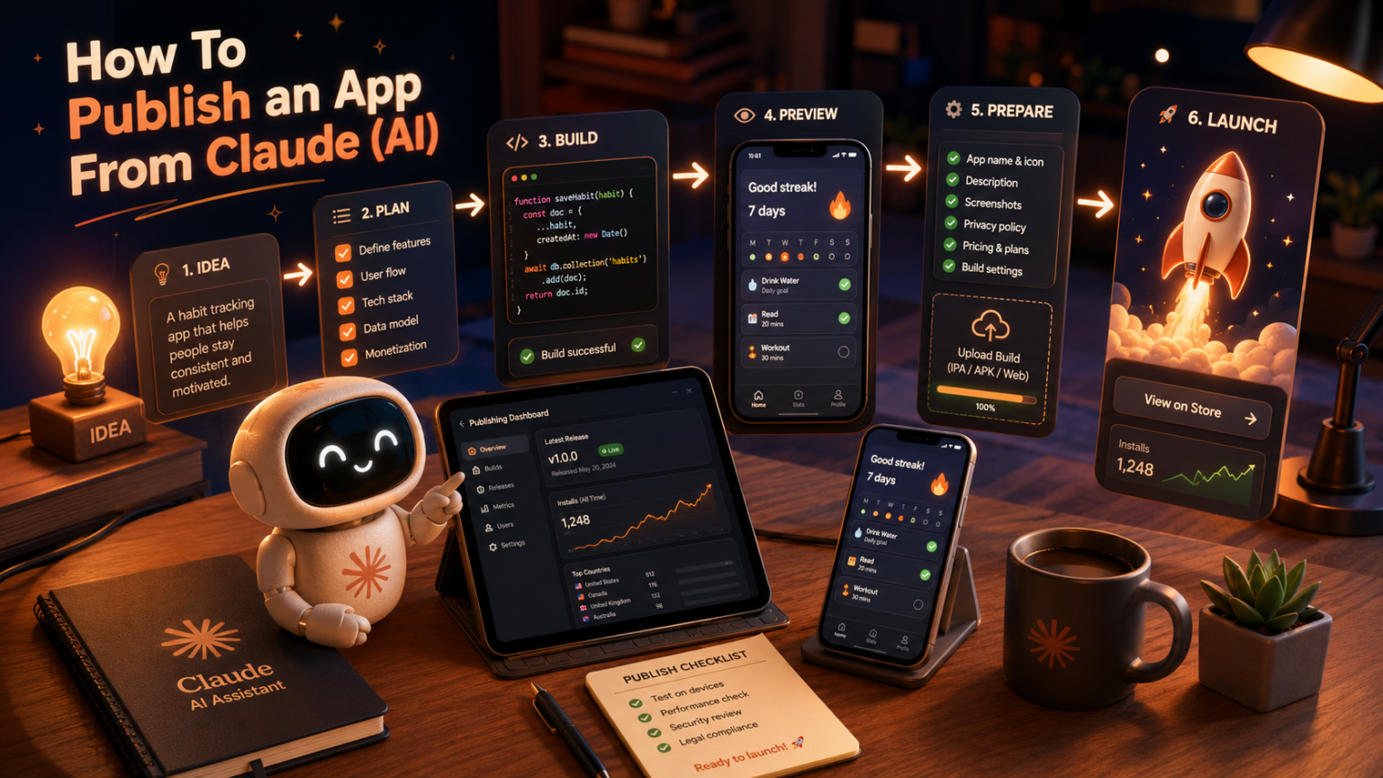 How To Publish an App From Claude: The Exact Steps For A Beginner to ...