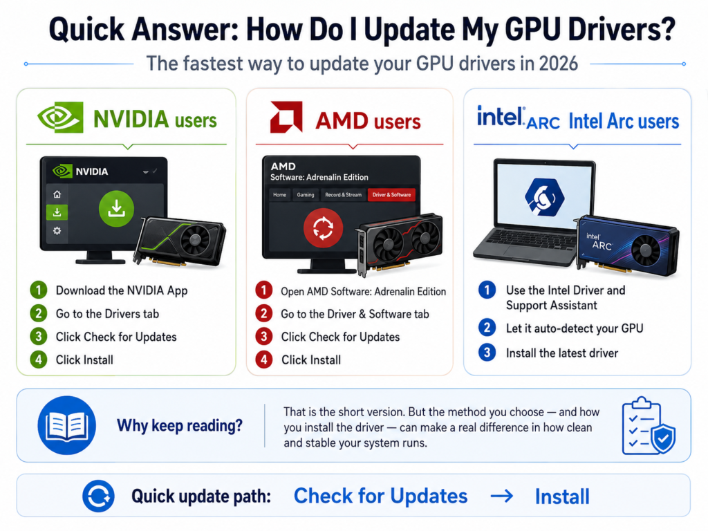 How Do I Update My GPU Drivers.